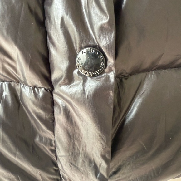 Snowflake Down Filled Short Puffer Jacket - Picture 3 of 10